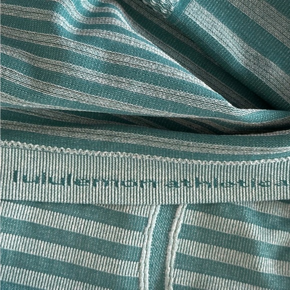 Lululemon Athletica Swiftly Tech Striped Top Long Sleeve Thumb Holes Size 6 - Picture 6 of 10